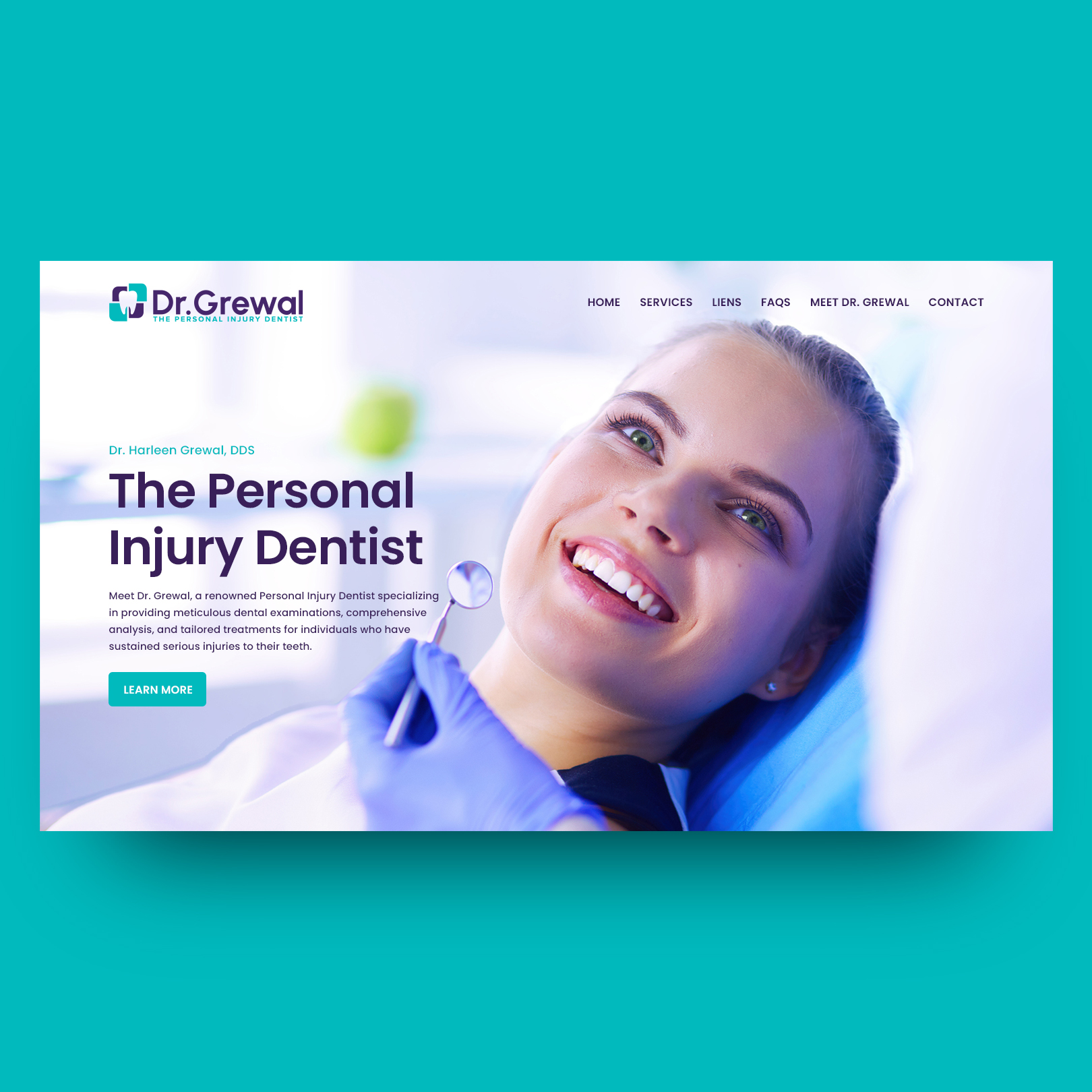 dentist website design