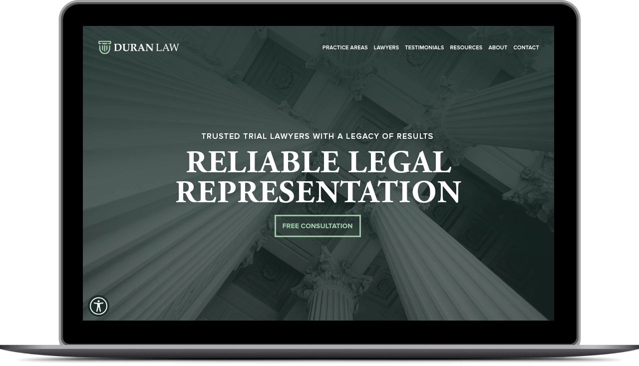 Attorney law firm website design Santa Clarita, CA